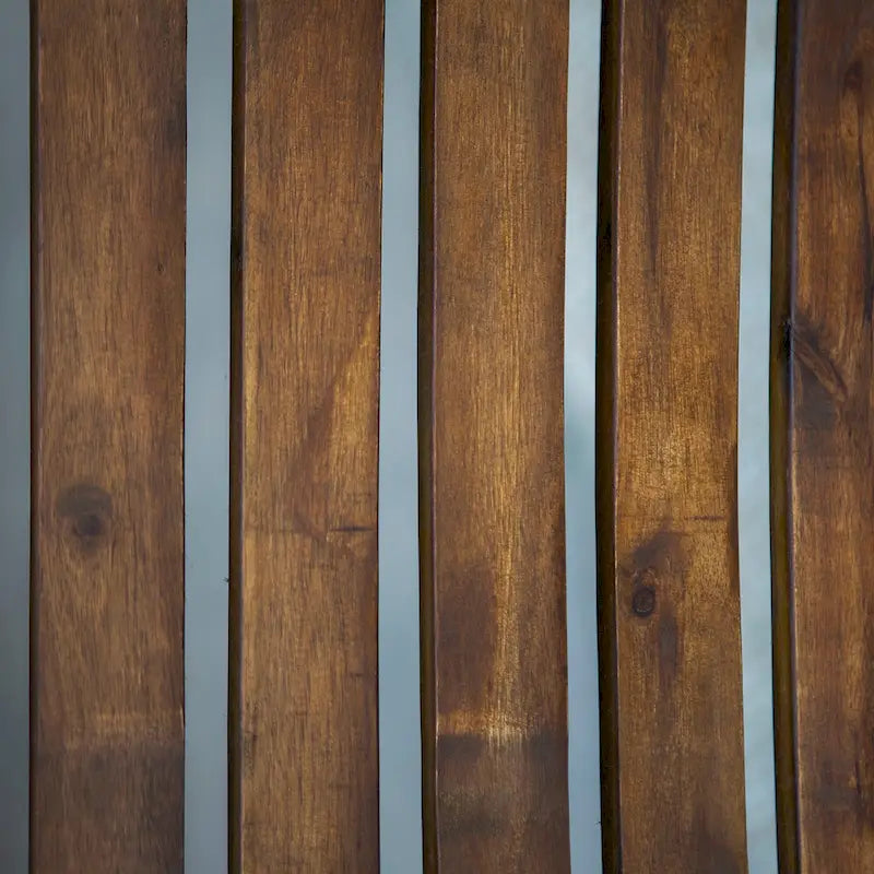 Table basse Middlebrook Elephant Point en bois d'acacia à chevrons