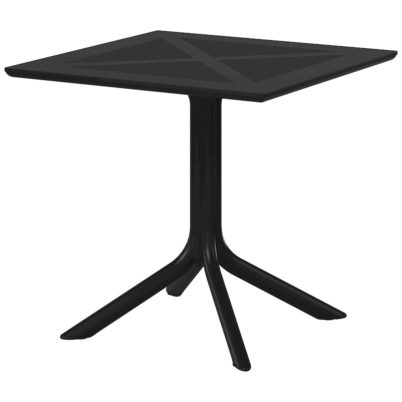 Table de salle à manger carrée d'extérieur Frond and Form 31,5