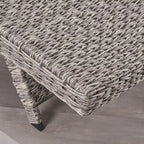 Chaise longue en osier Crète