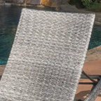 Chaise longue en osier Crète