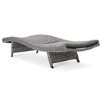 Chaise longue en osier Crète