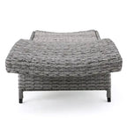 Chaise longue en osier Crète