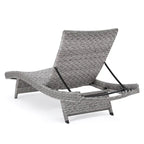 Chaise longue en osier Crète