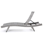 Chaise longue en osier Crète