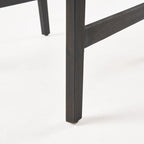 Chaises de salle à manger d'extérieur en bois de style Adirondack (ensemble de 2)