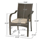 Chaises empilables, lot de 4