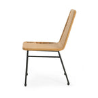 Chaises de salle à manger d'extérieur Madison en rotin (lot de 2) par Christopher Knight Home