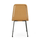 Chaises de salle à manger d'extérieur Madison en rotin (lot de 2) par Christopher Knight Home