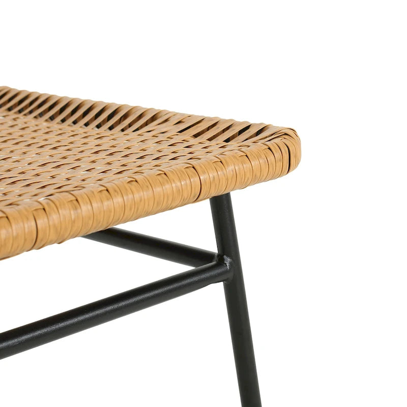 Chaises de salle à manger d'extérieur Madison en rotin (lot de 2) par Christopher Knight Home