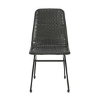 Chaises de salle à manger d'extérieur Madison en rotin (lot de 2) par Christopher Knight Home