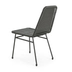 Chaises de salle à manger d'extérieur Madison en rotin (lot de 2) par Christopher Knight Home