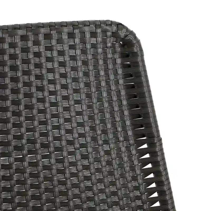 Chaises de salle à manger d'extérieur Madison en rotin (lot de 2) par Christopher Knight Home