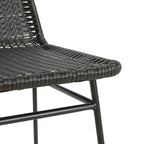 Chaises de salle à manger d'extérieur Madison en rotin (lot de 2) par Christopher Knight Home