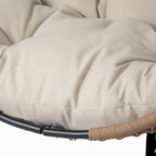 Fauteuil suspendu Juliet en osier pour intérieur/extérieur avec support, par Christopher Knight Home