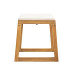 Banc de salle à manger en bois d'acacia Christopher Knight Home (lot de 2)