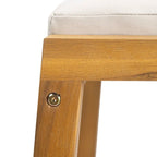 Banc de salle à manger en bois d'acacia Christopher Knight Home (lot de 2)