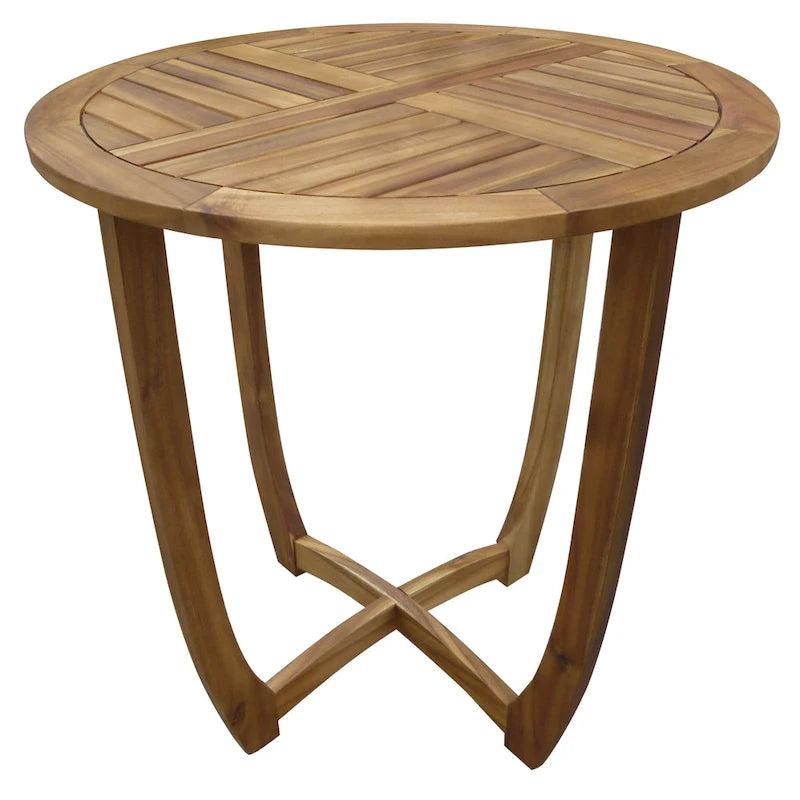 Ensemble de salle à manger d'extérieur Joueyf 3 pièces en bois d'acacia par Christopher Knight Home