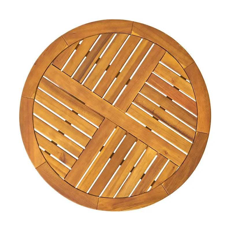 Ensemble de salle à manger d'extérieur Joueyf 3 pièces en bois d'acacia par Christopher Knight Home
