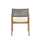 Ensemble de salle à manger d'extérieur Joueyf 3 pièces en bois d'acacia par Christopher Knight Home