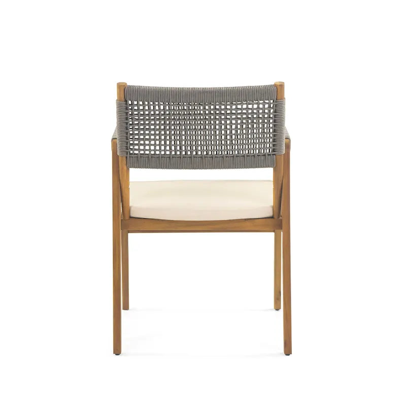 Ensemble de salle à manger d'extérieur Joueyf 3 pièces en bois d'acacia par Christopher Knight Home