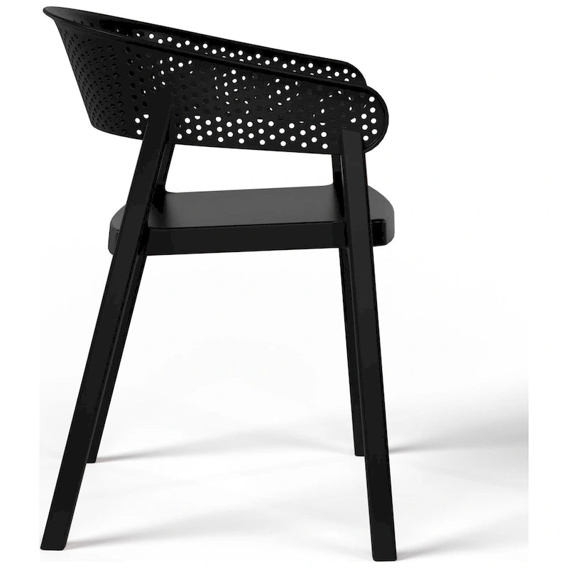 Ensemble de salle à manger d'extérieur rond pour 2 personnes Frond and Form