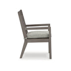 Ensemble de salle à manger d'extérieur 6 pièces Signature Design by Ashley Hillside Barn marron/gris - 84 cm L x 42 cm P x 29 cm H