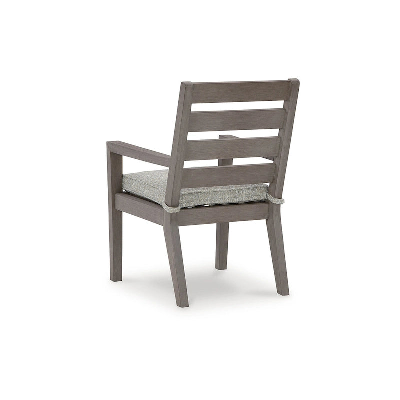 Ensemble de salle à manger d'extérieur 6 pièces Signature Design by Ashley Hillside Barn marron/gris - 84 cm L x 42 cm P x 29 cm H
