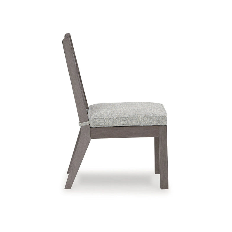 Ensemble de salle à manger d'extérieur 6 pièces Signature Design by Ashley Hillside Barn marron/gris - 84 cm L x 42 cm P x 29 cm H