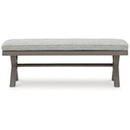 Ensemble de salle à manger d'extérieur 6 pièces Signature Design by Ashley Hillside Barn marron/gris - 84 cm L x 42 cm P x 29 cm H