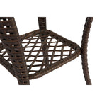 Ensemble de 3 chaises de patio pivotantes à bascule pour extérieur
