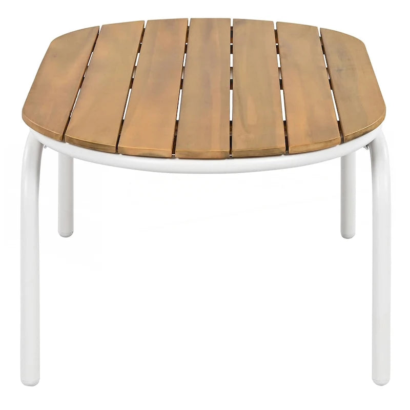 Ensemble de 3 chaises longues d'extérieur