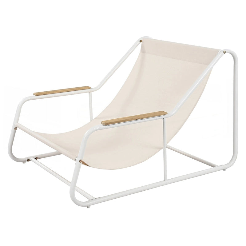 Ensemble de 3 chaises longues d'extérieur