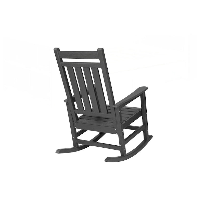 Ensemble de fauteuils à bascule tout temps avec table d'appoint