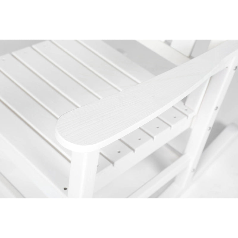 Ensemble de fauteuils à bascule tout temps avec table d'appoint