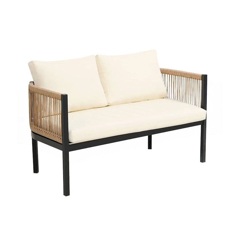 Ensemble canapé d'extérieur multi-places avec table