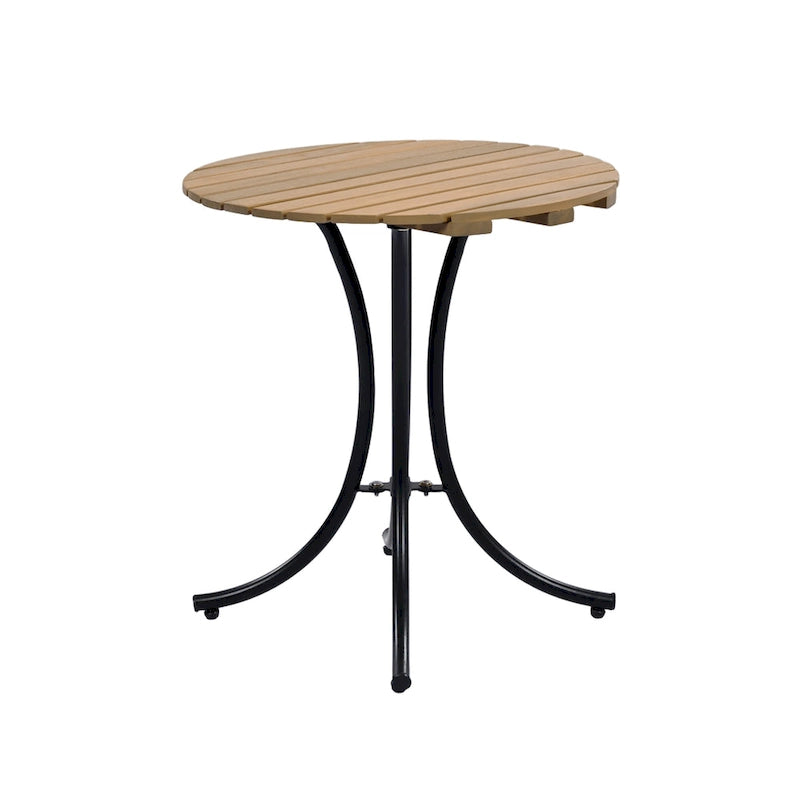 Ensemble de mobilier de jardin Roomfitters 3 pièces en résine tressée avec fauteuil, pouf et coussins pour terrasse ou jardin.