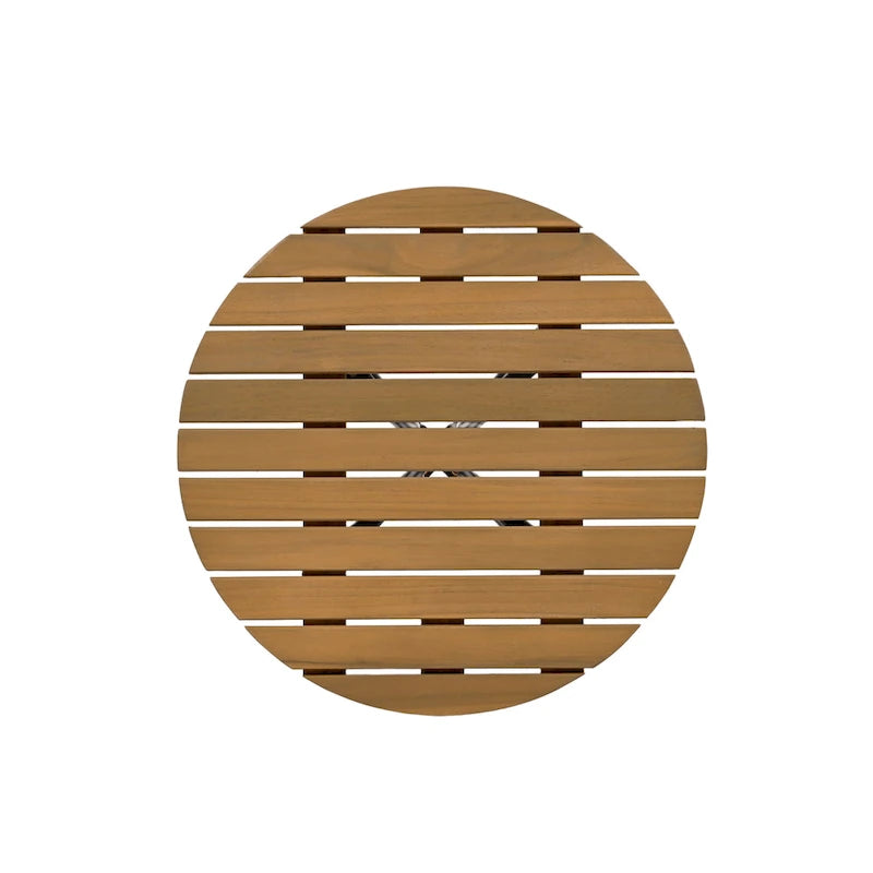 Ensemble de mobilier de jardin Roomfitters 3 pièces en résine tressée avec fauteuil, pouf et coussins pour terrasse ou jardin.
