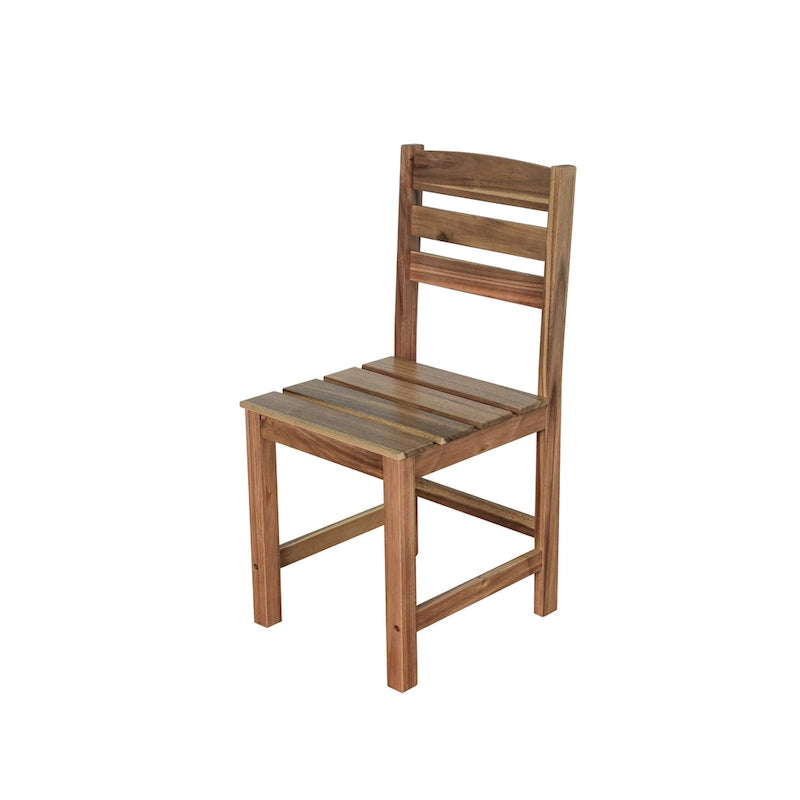 Ensemble table et chaises d'extérieur Roomfitters en bois d'acacia de haute qualité pour patio, balcon, jardin