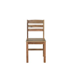Ensemble table et chaises d'extérieur Roomfitters en bois d'acacia de haute qualité pour patio, balcon, jardin