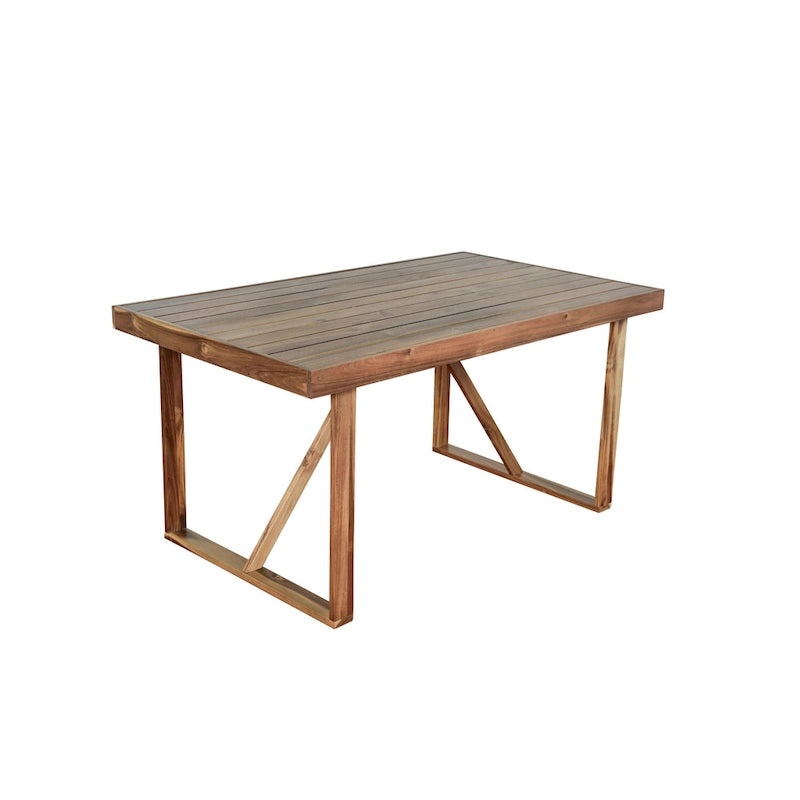 Ensemble table et chaises d'extérieur Roomfitters en bois d'acacia de haute qualité pour patio, balcon, jardin