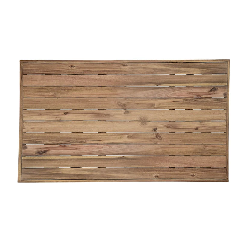 Ensemble table et chaises d'extérieur Roomfitters en bois d'acacia de haute qualité pour patio, balcon, jardin