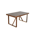 Ensemble table et chaises d'extérieur Roomfitters en bois d'acacia de haute qualité pour patio, balcon, jardin