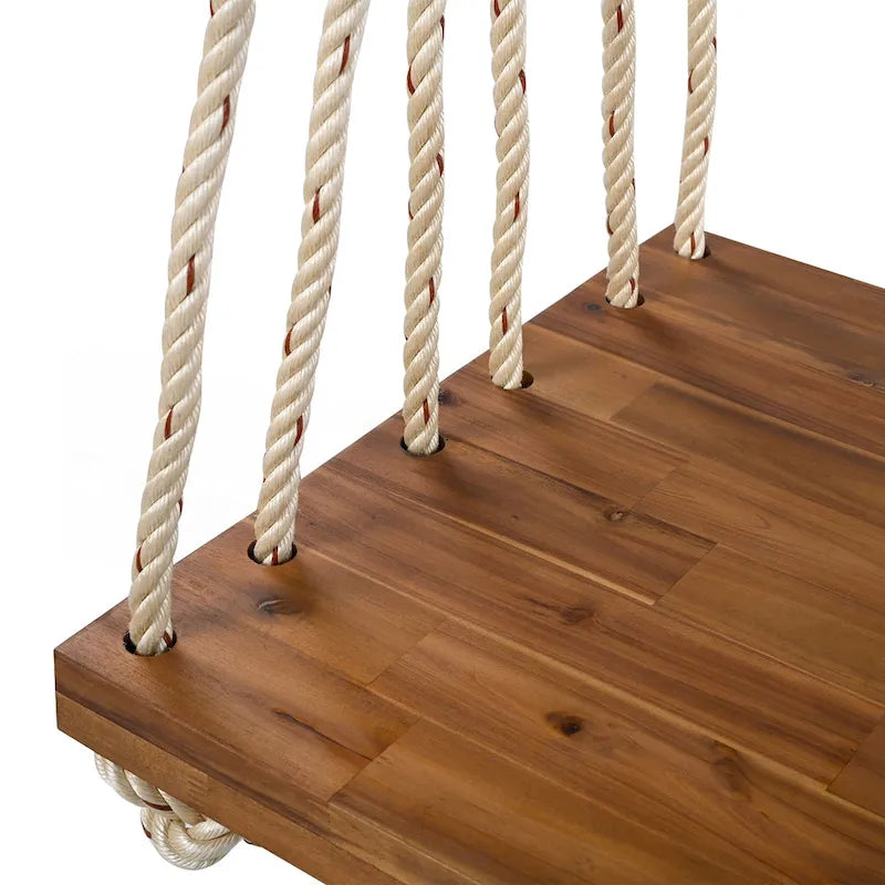 Balancelle en bois pour patio