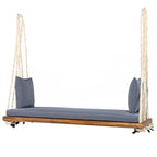 Balancelle en bois pour patio