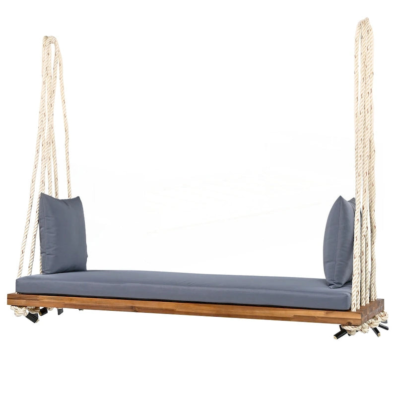 Balancelle en bois pour patio