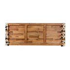 Balancelle en bois pour patio
