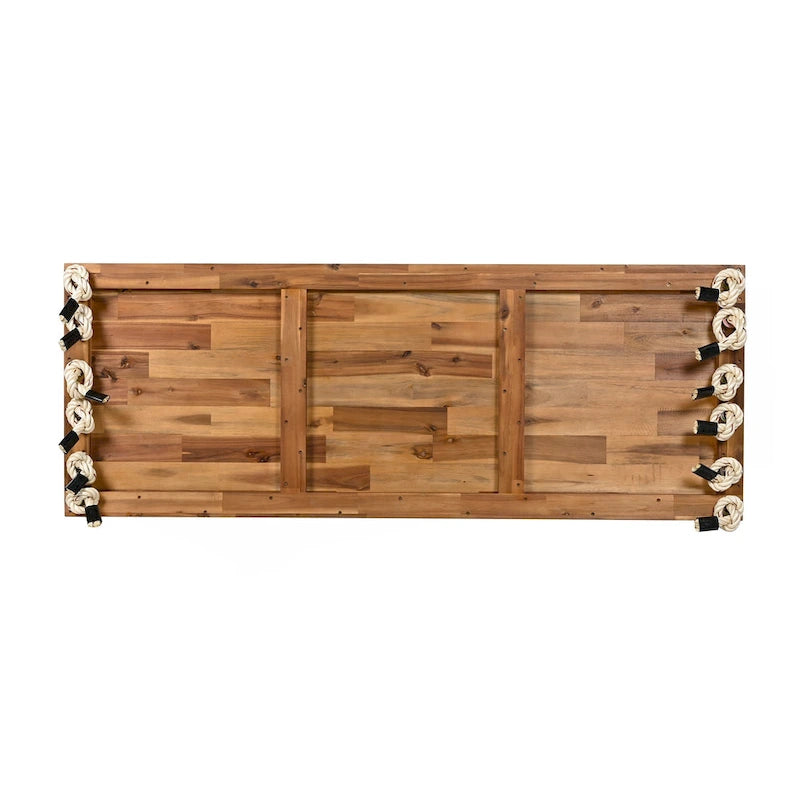 Balancelle en bois pour patio