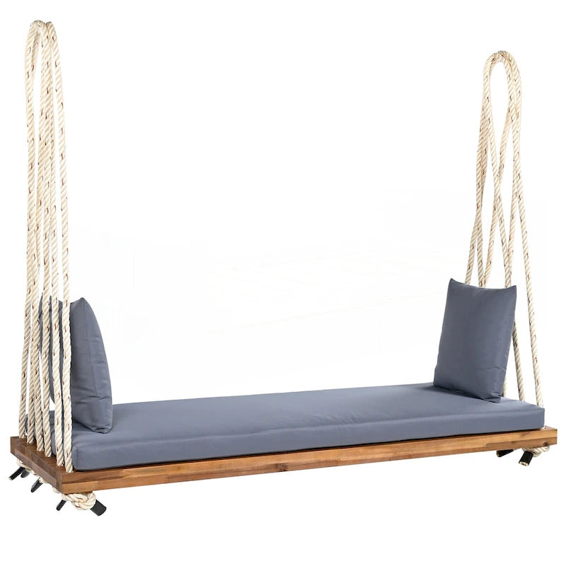 Balancelle en bois pour patio