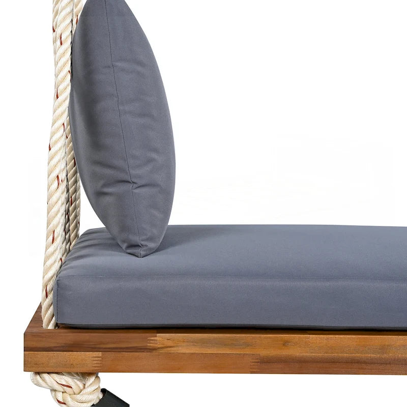 Balancelle en bois pour patio