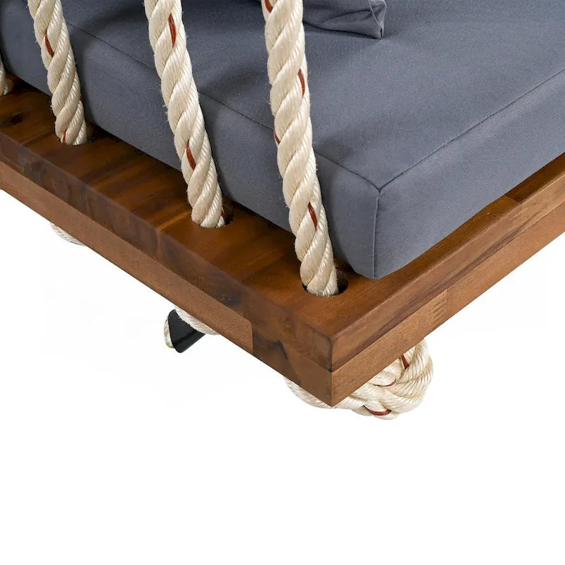 Balancelle en bois pour patio